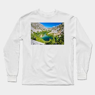 Zrmanja river ii Long Sleeve T-Shirt